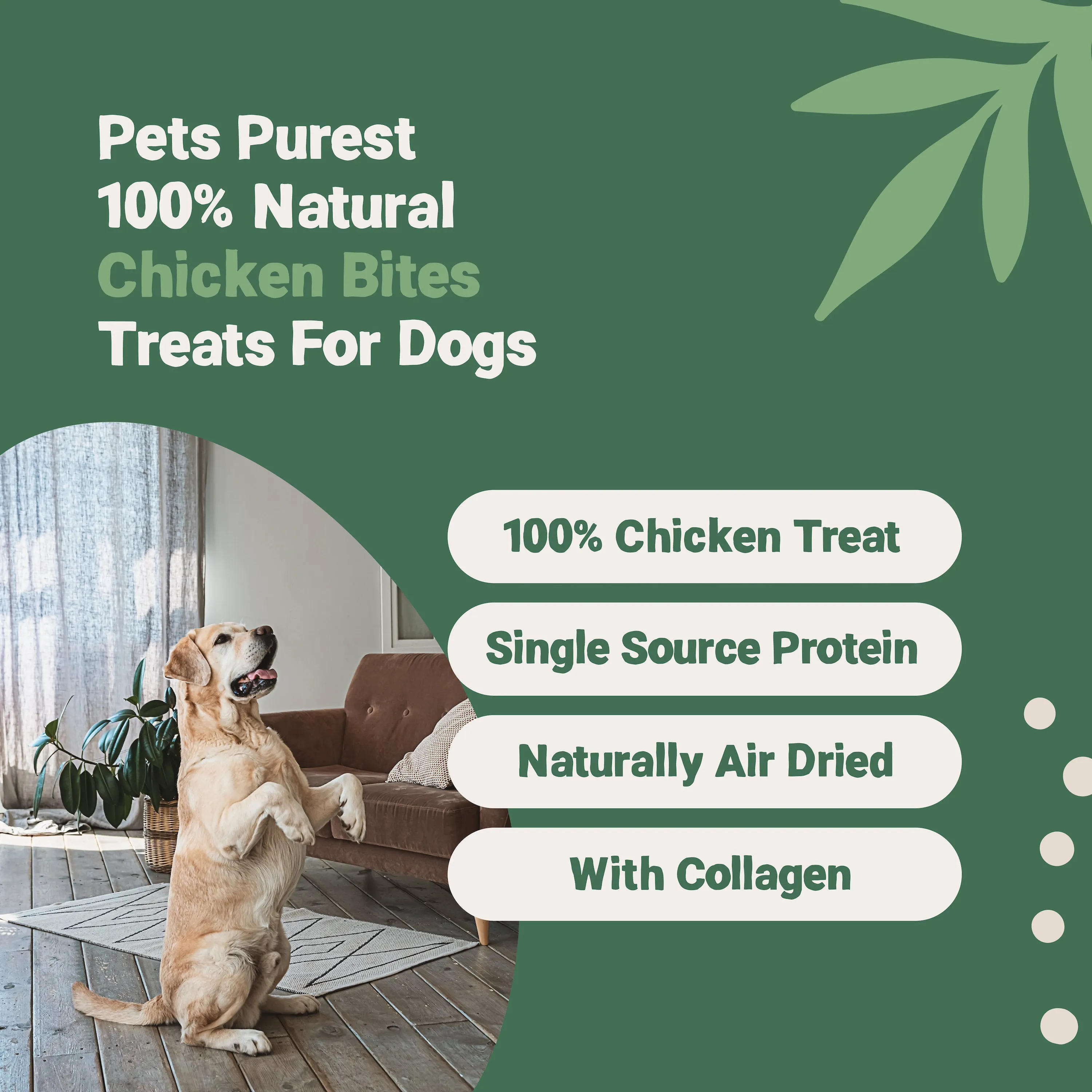 100% Natural Chicken Bites | 100g