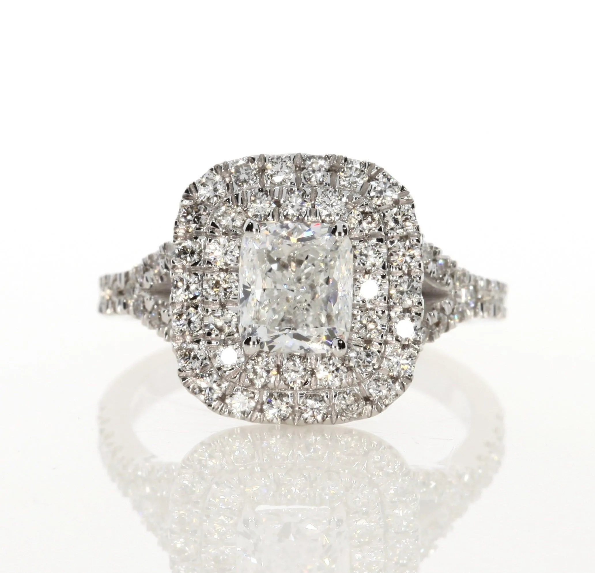 2.00 ct Cushion Cut Diamond Engagement Ring