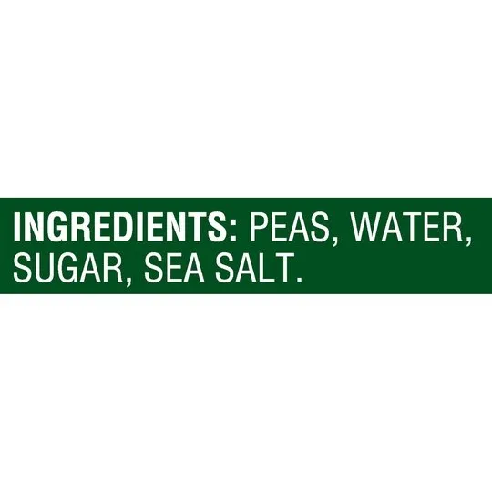 (4 Cans) Del Monte Sweet Peas Canned Vegetables, 15 oz