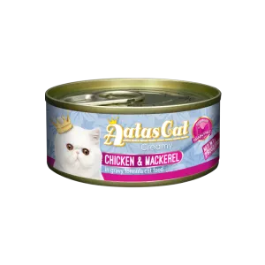 Aatas Cat Creamy Chicken & Mackerel in Gravy 80g