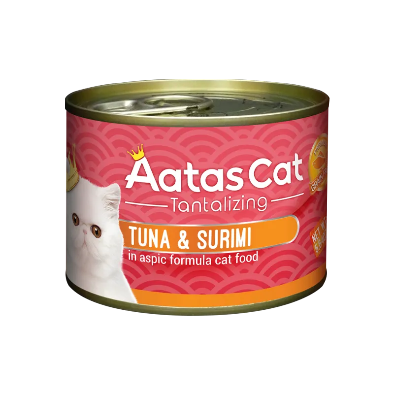 Aatas Cat Tantalizing Tuna & Surimi 80g