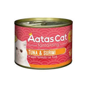 Aatas Cat Tantalizing Tuna & Surimi 80g