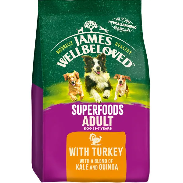 Adult Turkey With Kale & Quinoa Dry Dog Superfoods