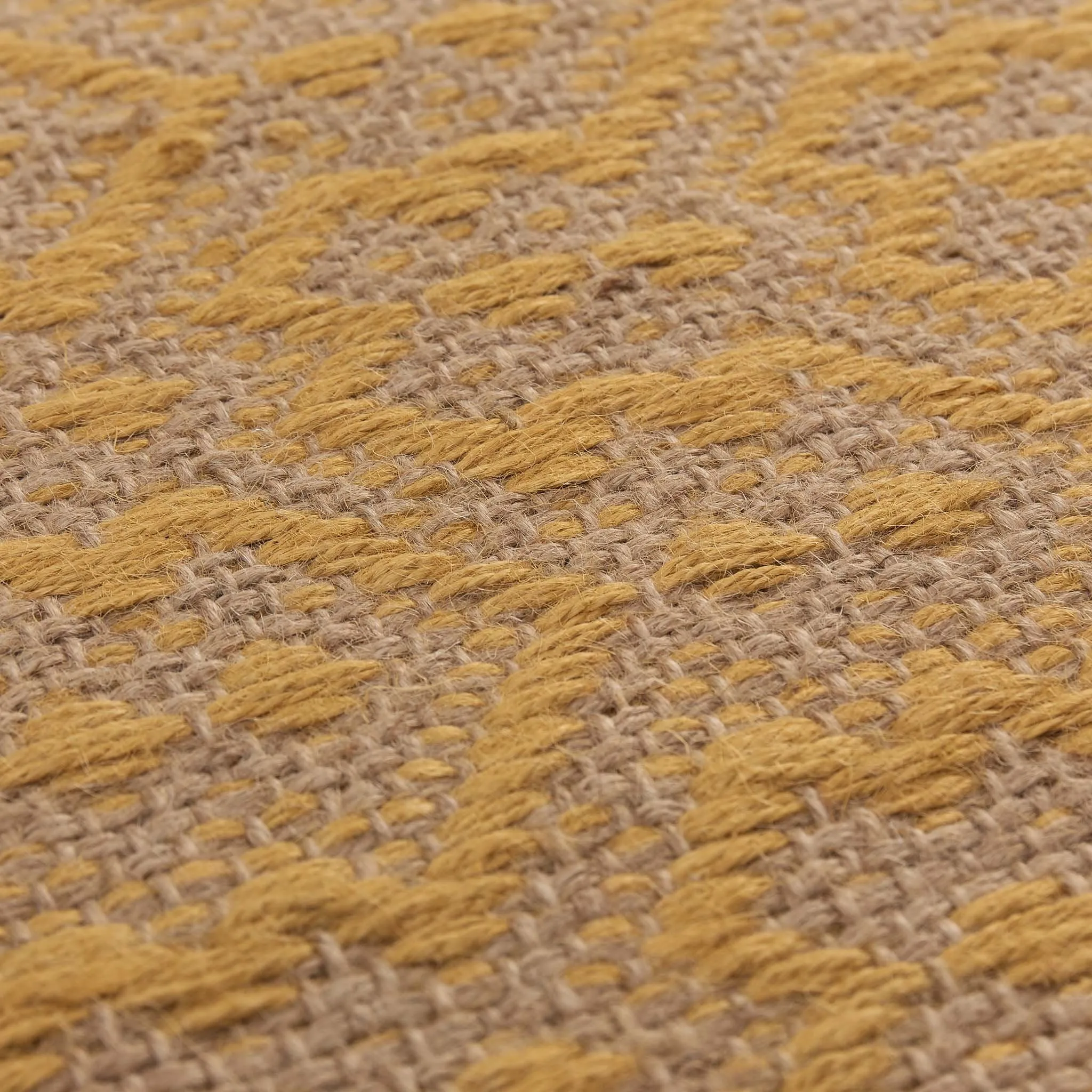 Alampar Rug [Natural/Mustard]