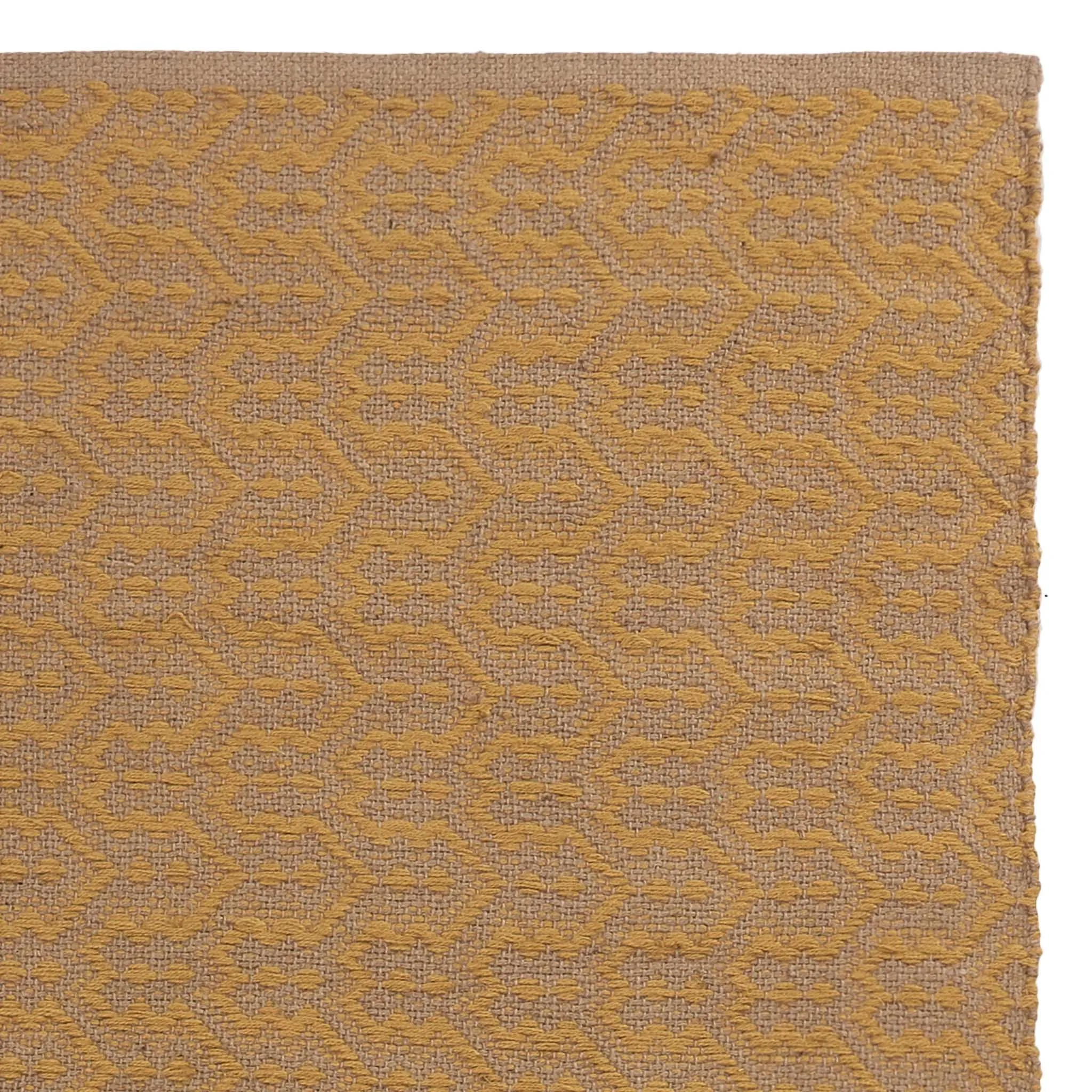 Alampar Rug [Natural/Mustard]