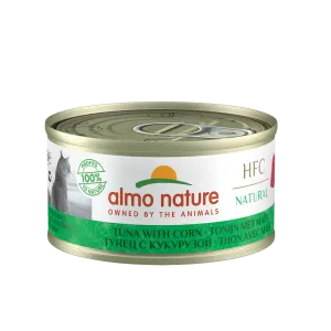 Almo Nature Cat HFC Natural Tuna with Corn 70g