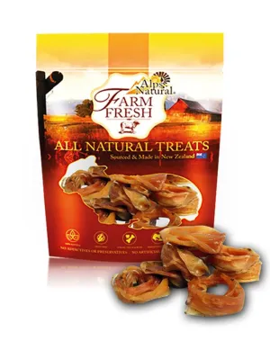 Alps Natural Farm Fresh Veal Chewies Dog Treat 80g