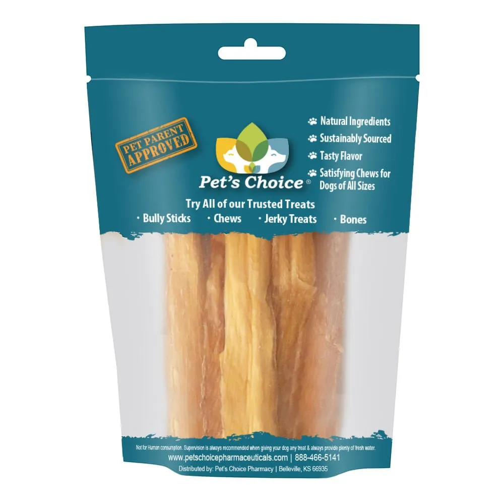 Backstrap Dog Treats, 6", 6pk