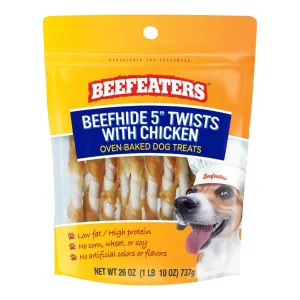 Beefeaters Beefhide 5" Twists with Chicken