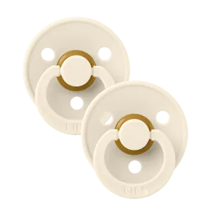 BIBS Pacifier 2 PK Ivory