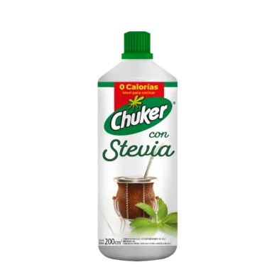 Chuker Liquid Sweetener With Stevia Zero Calories, 400 ml / 13.52oz