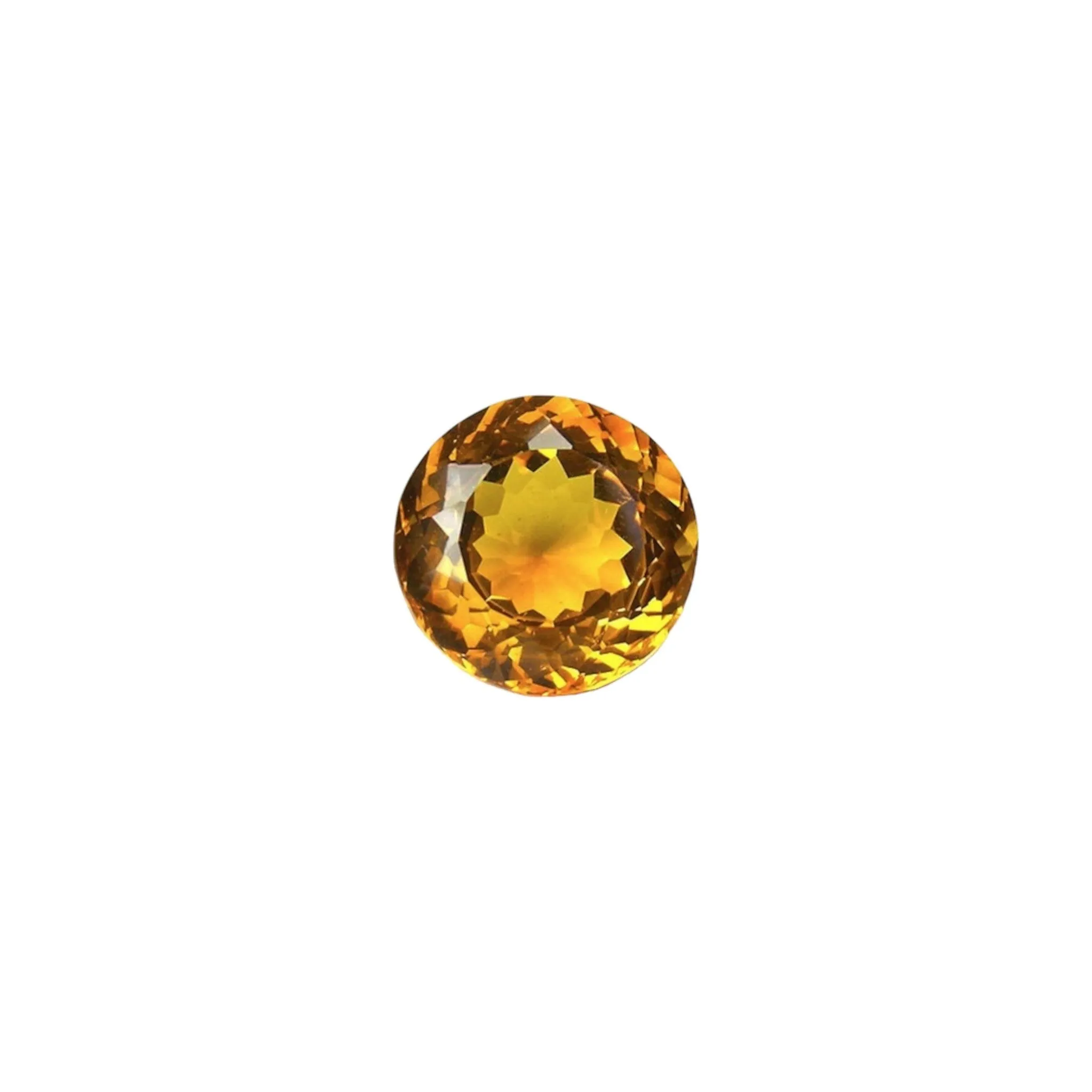 Citrine Grade AAA (Natural Gemstone) - ROUND