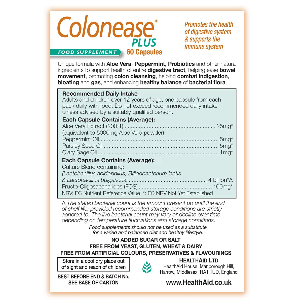 Colonease Plus Capsules