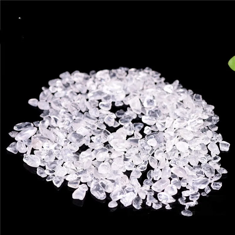 Crystal Natural Bulk White Crystal Crushed Stone