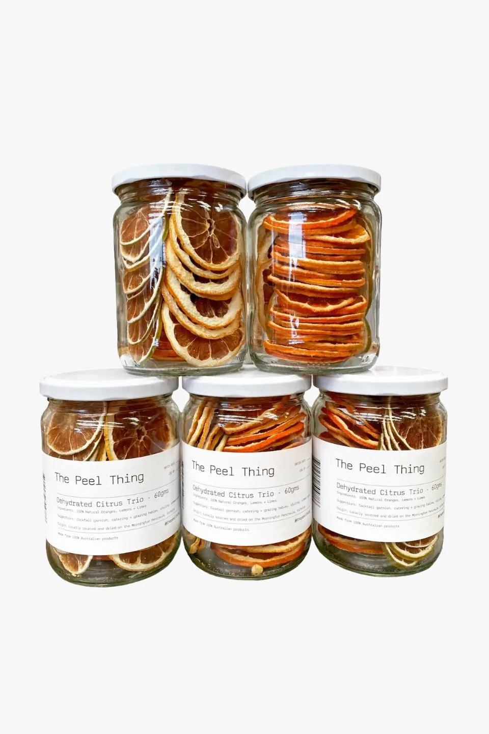 Dehydrated Citrus Trio 60g Jar