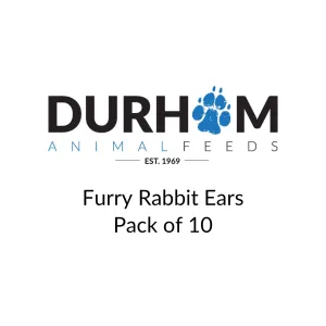 Durham Animal Feeds Frozen Furry Rabbit Ears