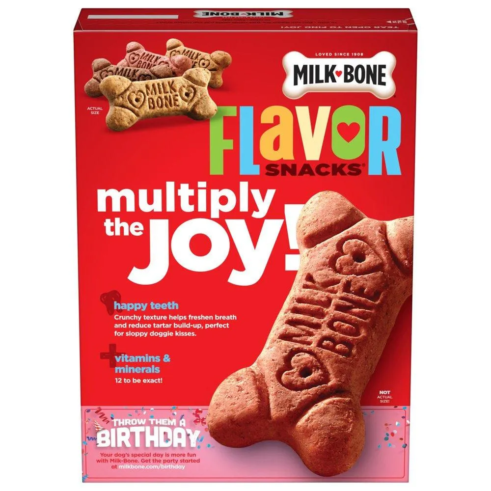 Flavor Snacks Small Dog Biscuits 24 Oz