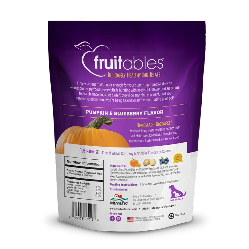 Fruitables Baked Treats Pumpkin & Blueberry 198.5g