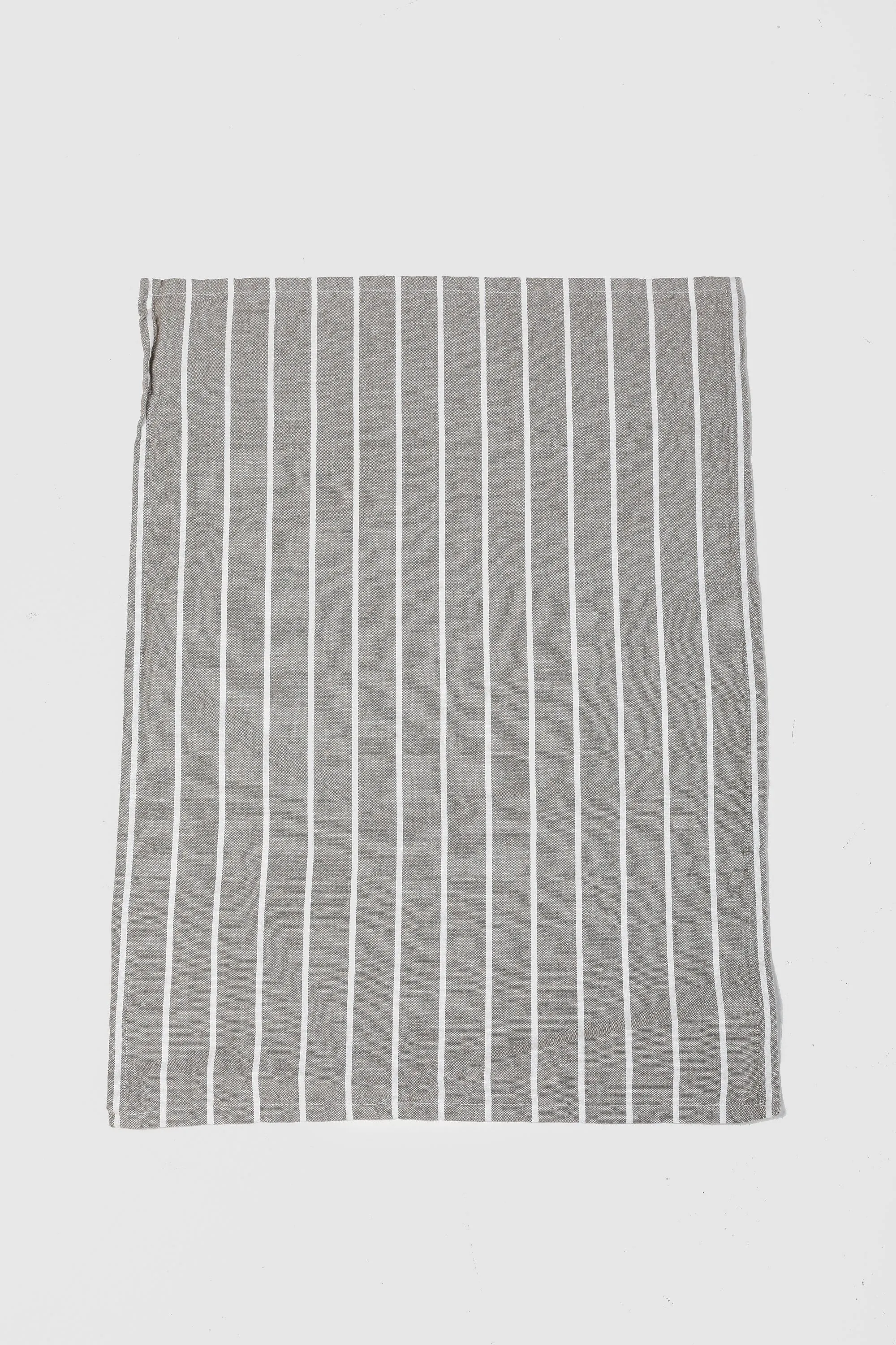 Galley Stripe Tea Towel in Driftwood