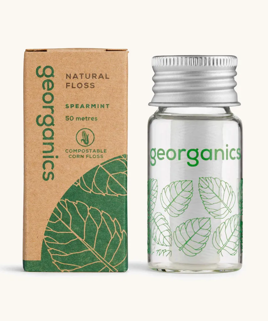 Georganics Natural Dental Floss - Spearmint