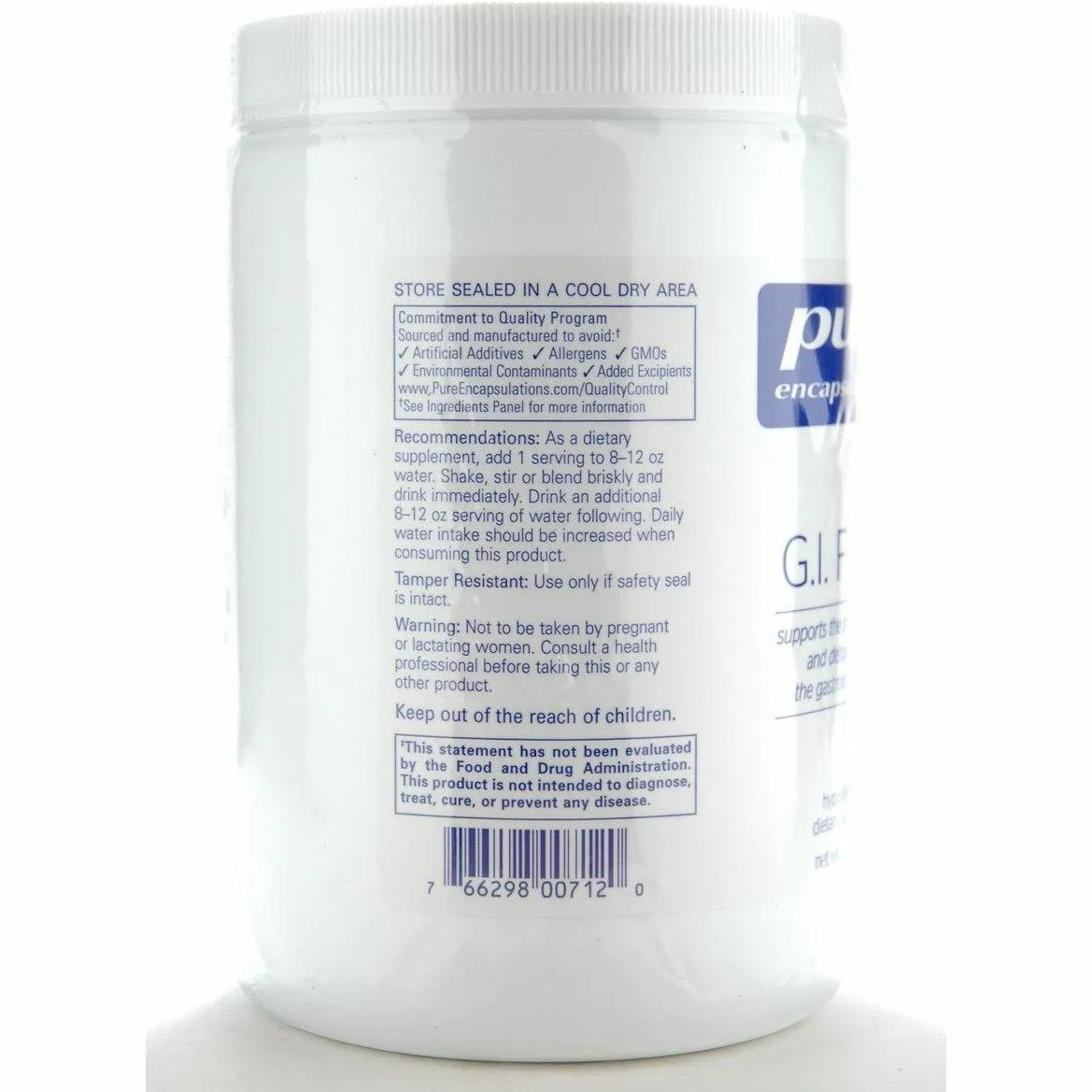 GI Fortify 400 gms by Pure Encapsulations