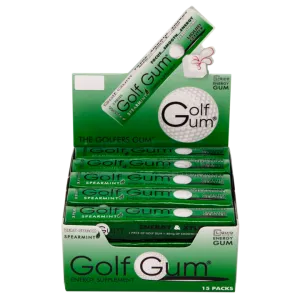 Golf Gum Energy Supplement