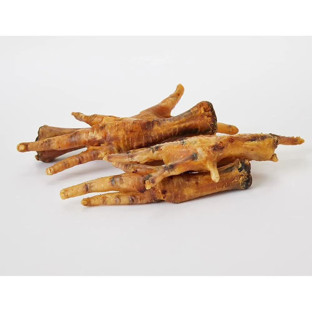 Hollings 100g Natural Chicken Feet Dog Treats