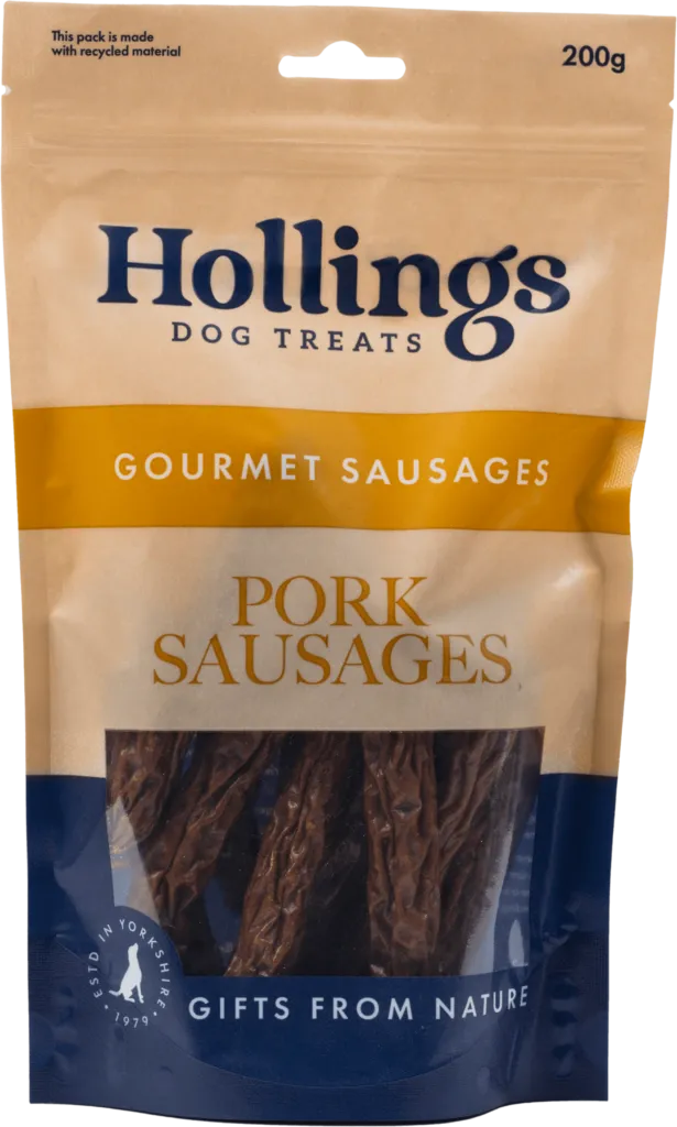 Hollings Pork Sausages Dog Treats