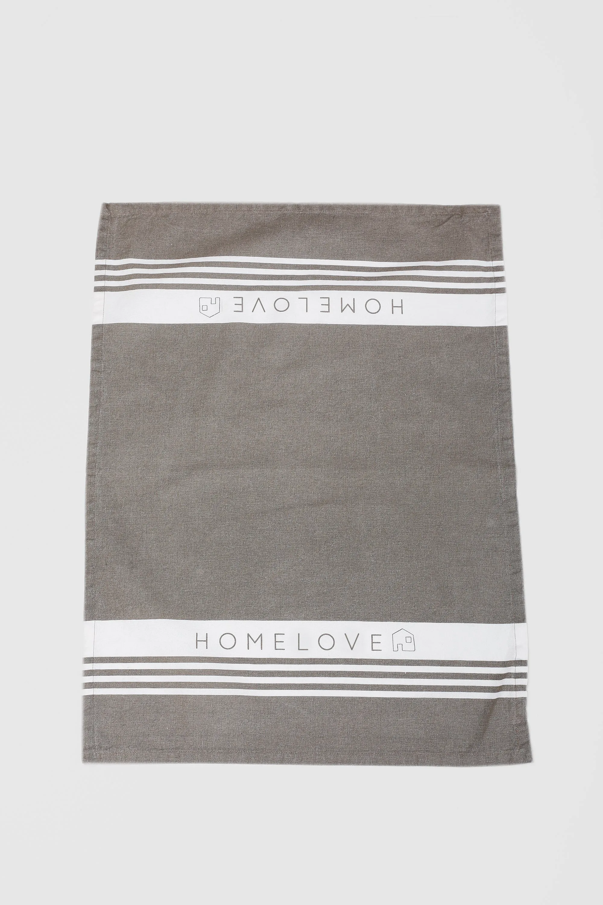 Huxley Stripe Tea Towel Set in Natural