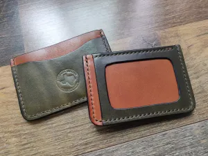 ID Wallet - Tan & Olive