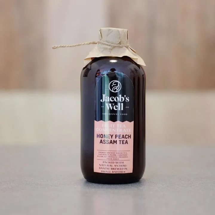 Jacob's Well – Honey Peach Assam Tea Concentrate