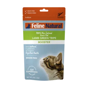 K9 Feline Natural Freeze Dried Lamb Green Tripe Booster 57g