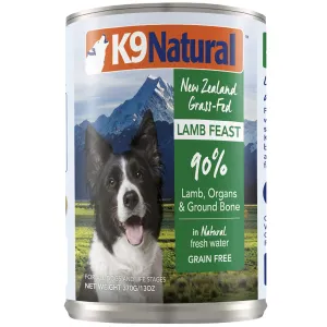 K9 Natural Canned Lamb Feast Dog Food - 13oz