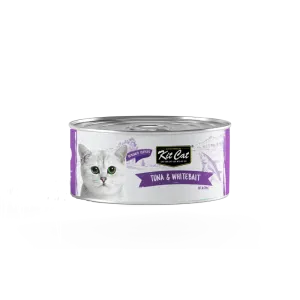 KitCat Super Premium Deboned Tuna & Whitebait Toppers 80g