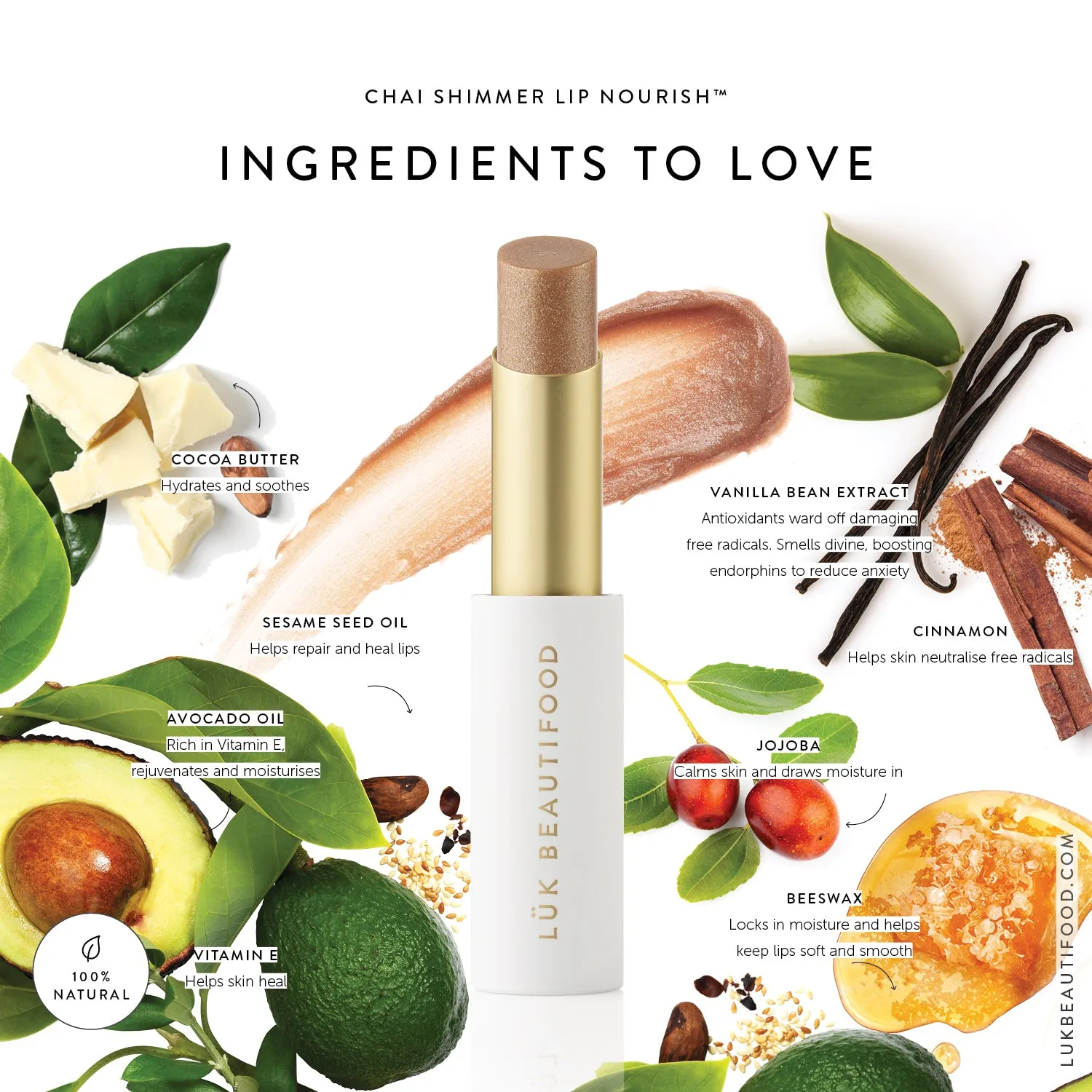 Lip Nourish™ - Chai Shimmer