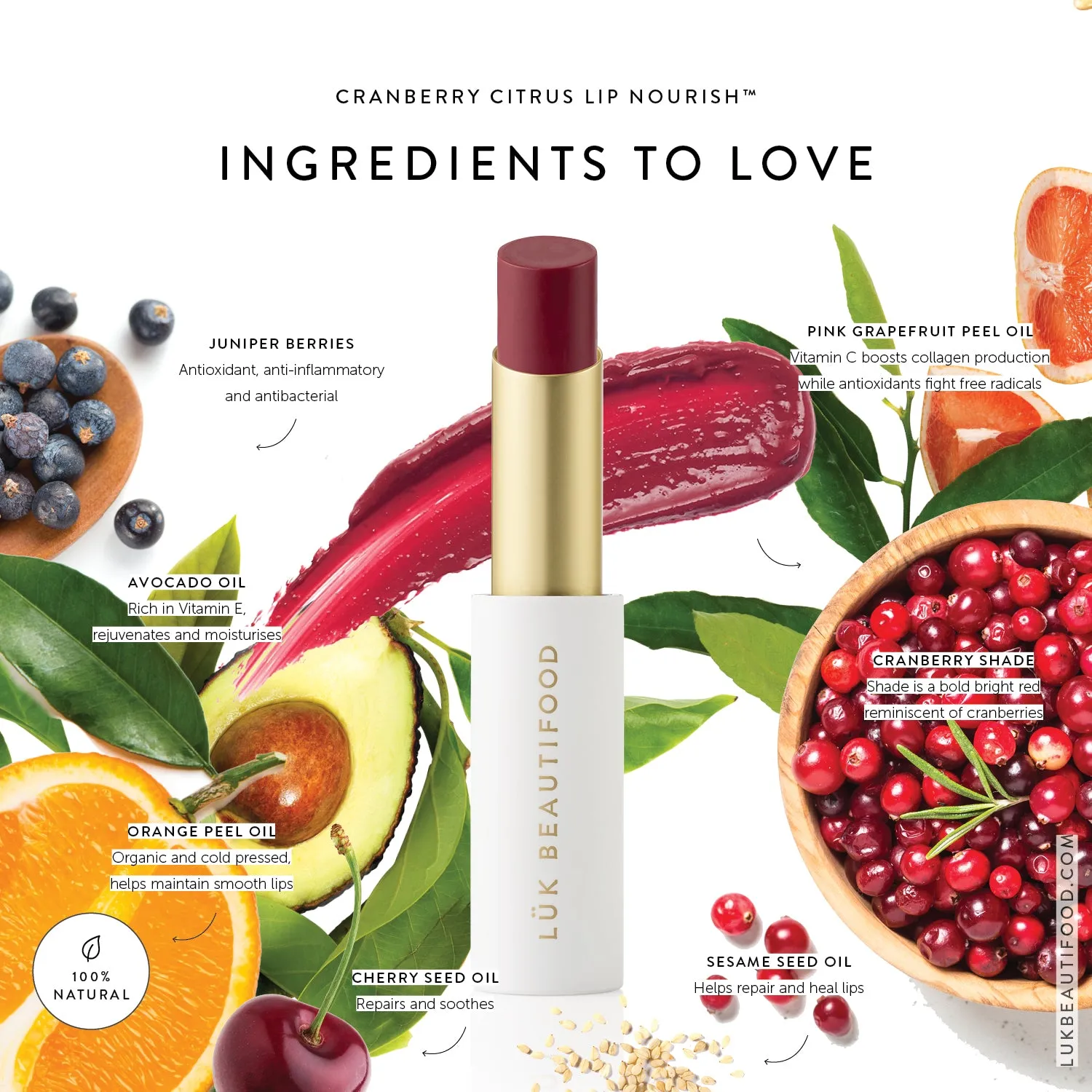 Lip Nourish™ - Cranberry Citrus