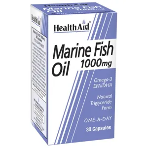 Marine Fish Oil 1000mg Capsules