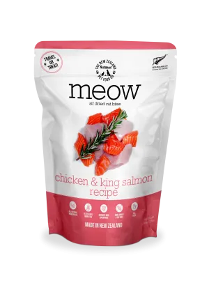 Meow Chicken & King Salmon Air Dried Cat Food 3.5oz