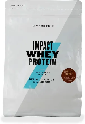 Myprotein Impact Whey, 1000g, Chocolate Brownie