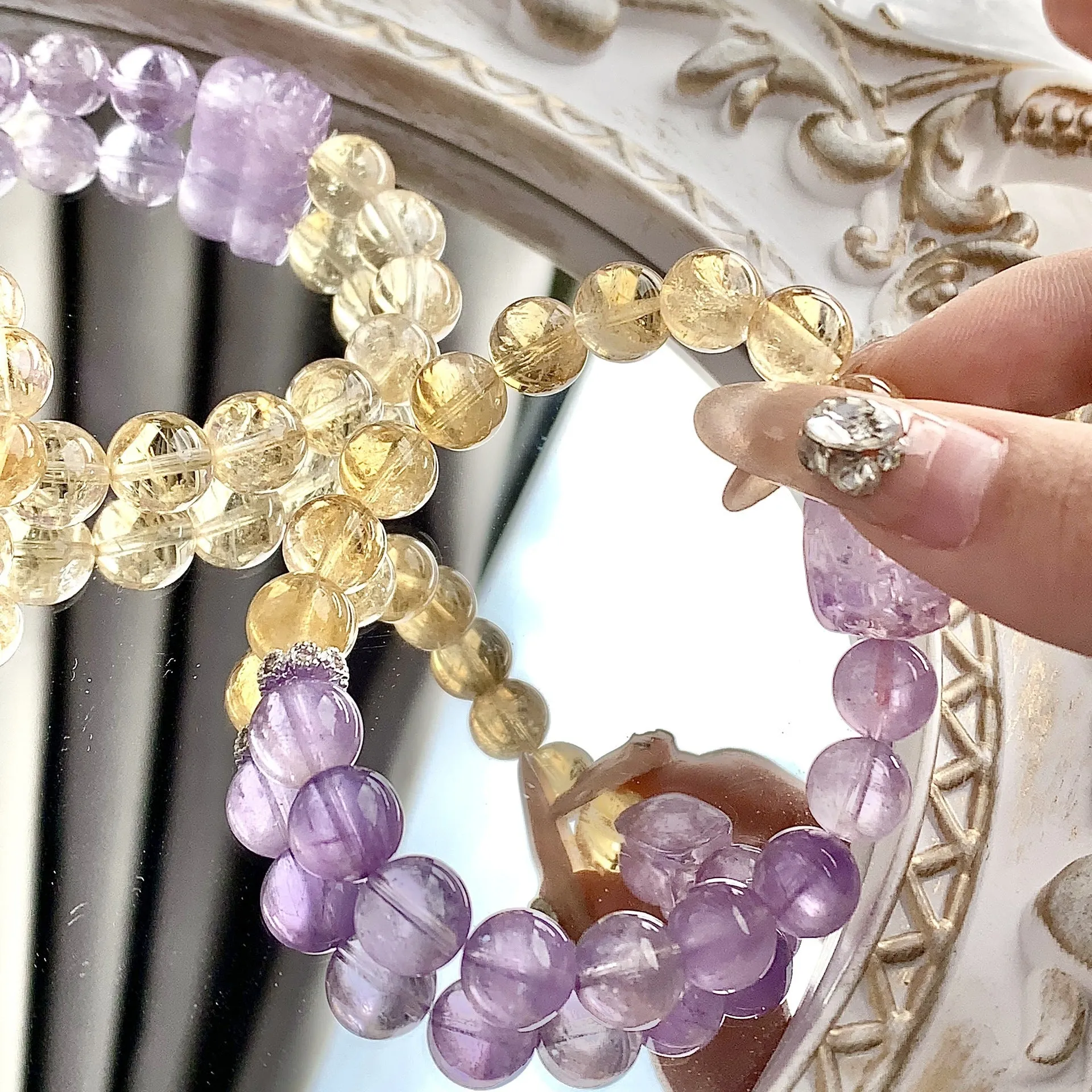 Natural Crystal Bracelet Amethyst