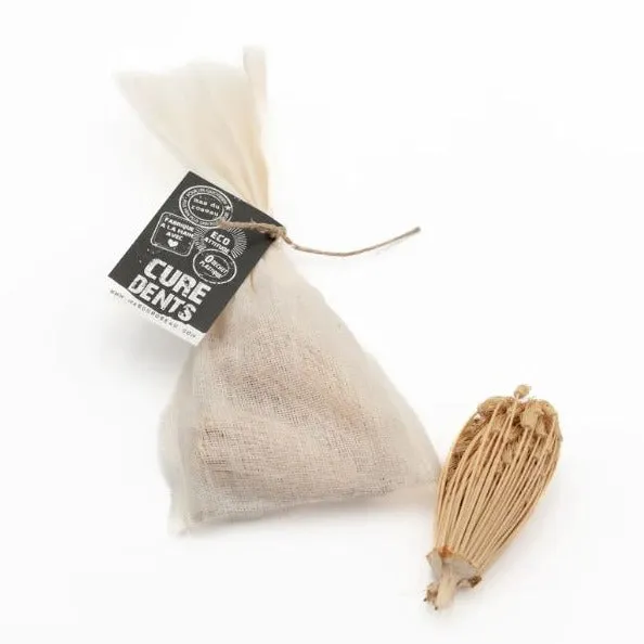 Premium Natural Fennel Flower-Infused Toothpicks