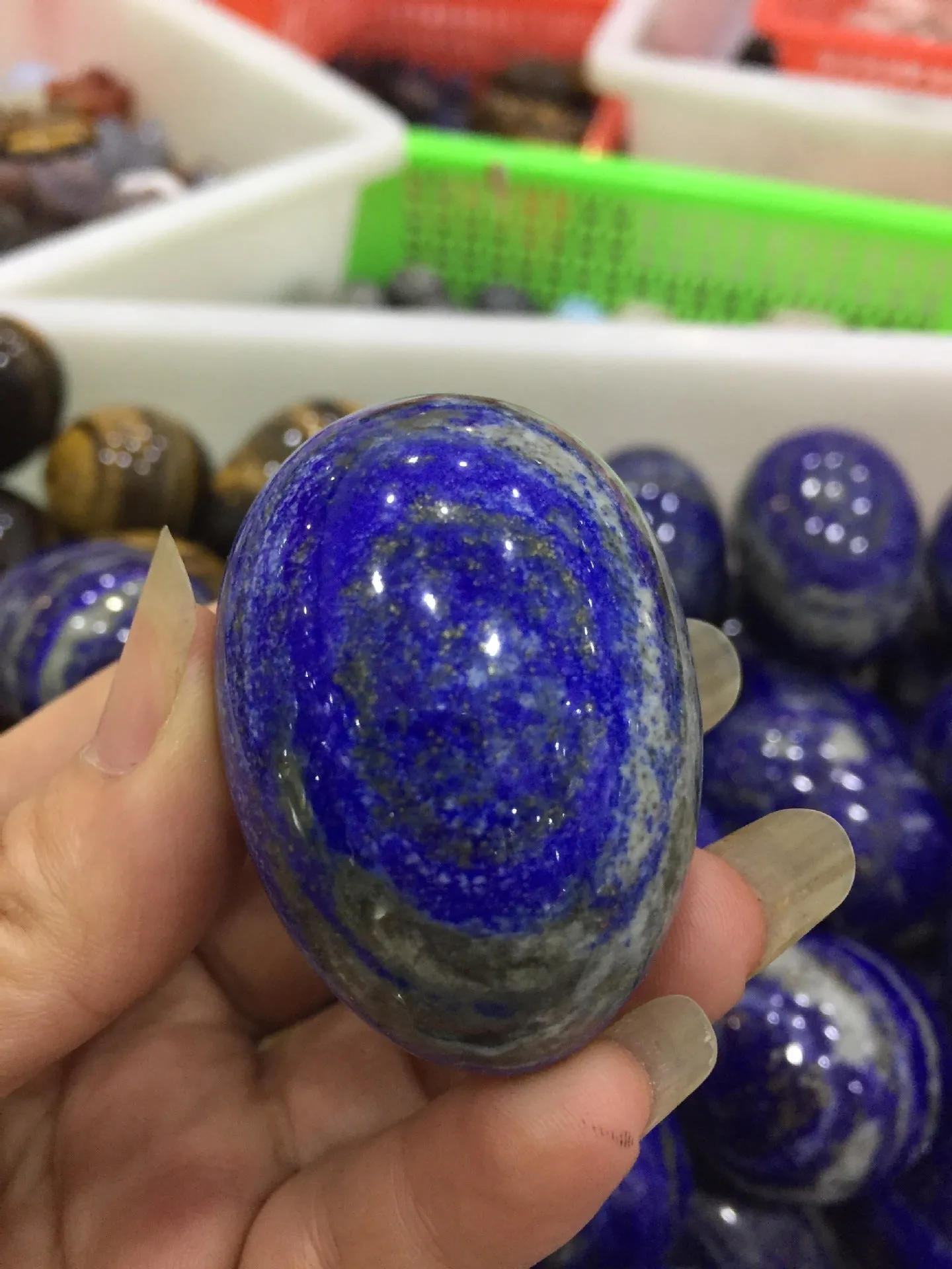 Natural Lapis Lazuli Ornaments And Handles