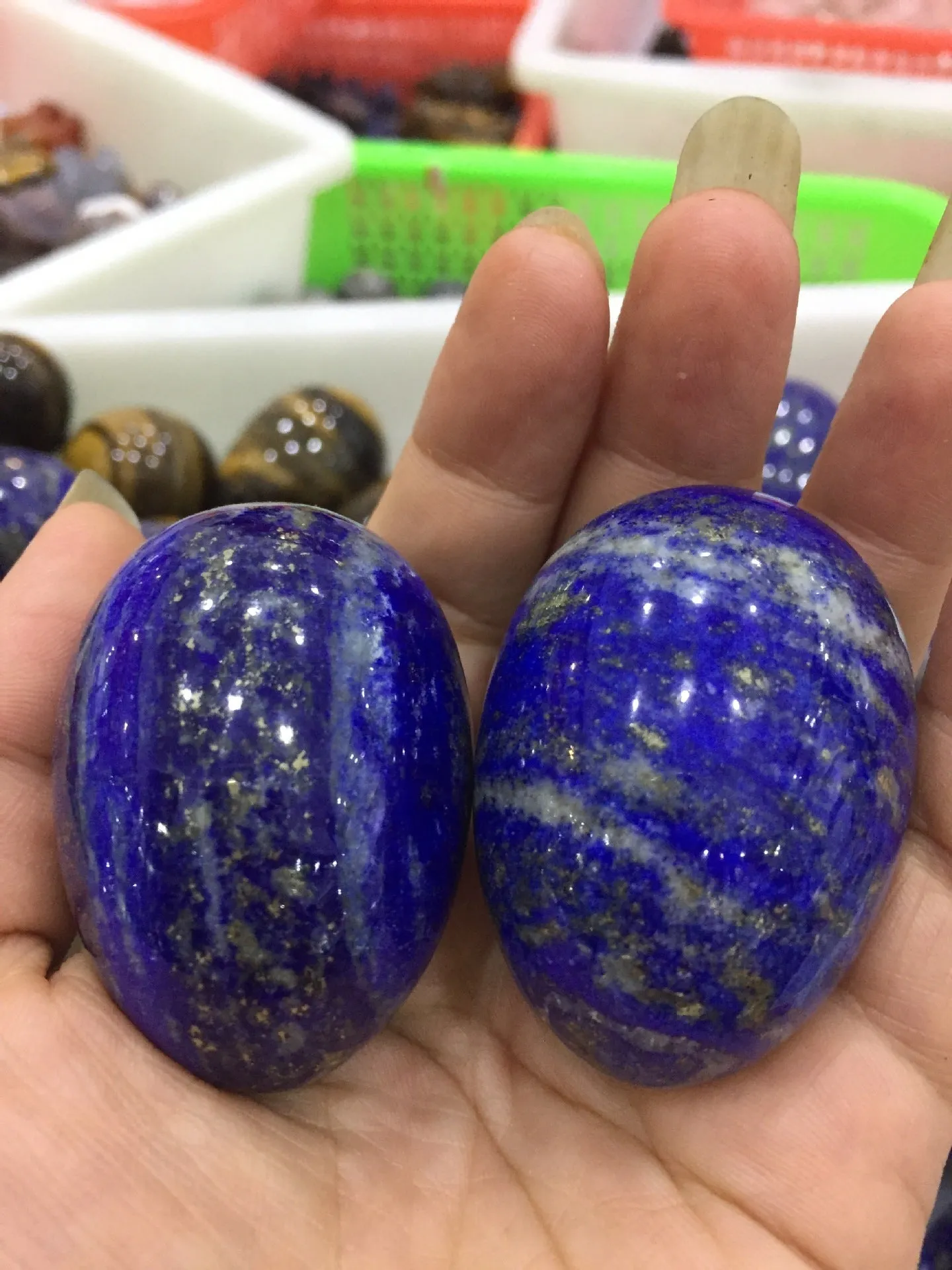 Natural Lapis Lazuli Ornaments And Handles