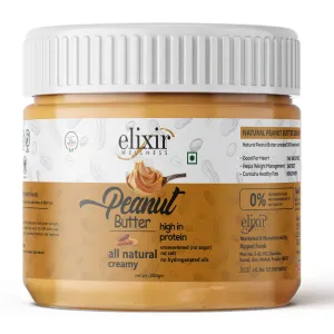 Natural Peanut Butter - Unsweetened - 30gm Protein