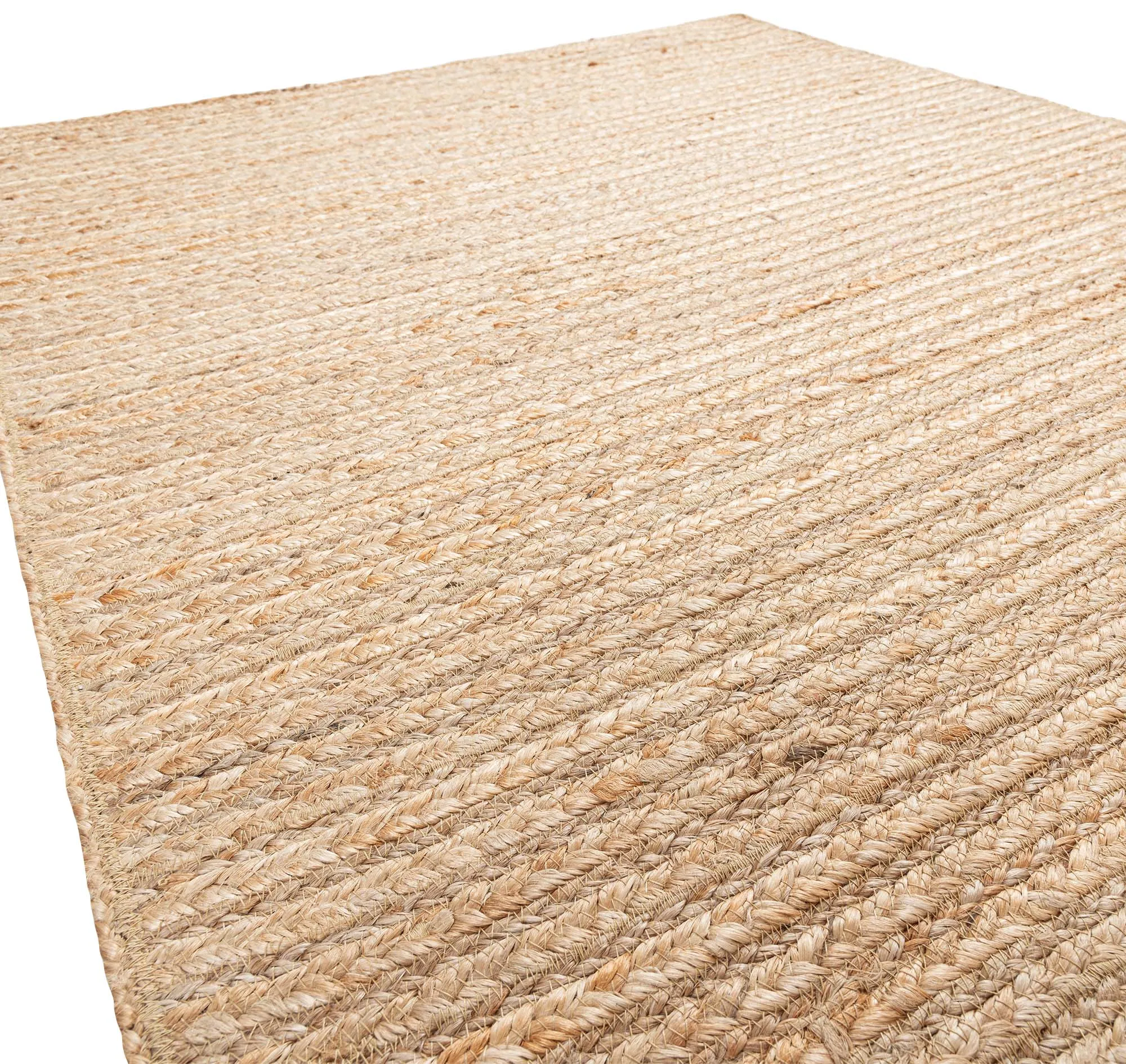 Natural White Woven Rug