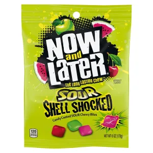 Now & Later Shell Shocked Fruit Chewy Bites Candy