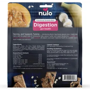 Nulo Functional Granola Digestion Pumpkin & Banana Dog Treats 10 oz