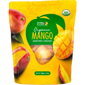 Nutty & Fruity Organic Dried Mango