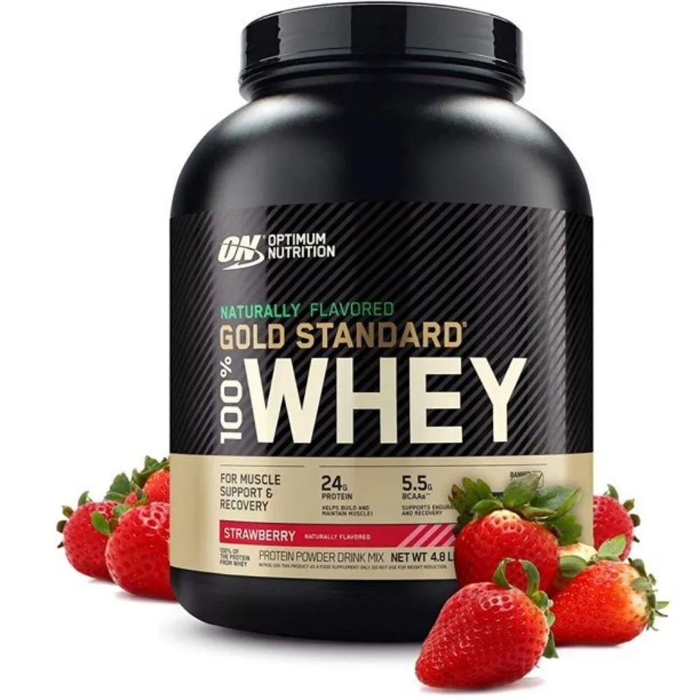 Optimum Nutrition 100% Natural Whey Gold Standard 4.8 Lbs