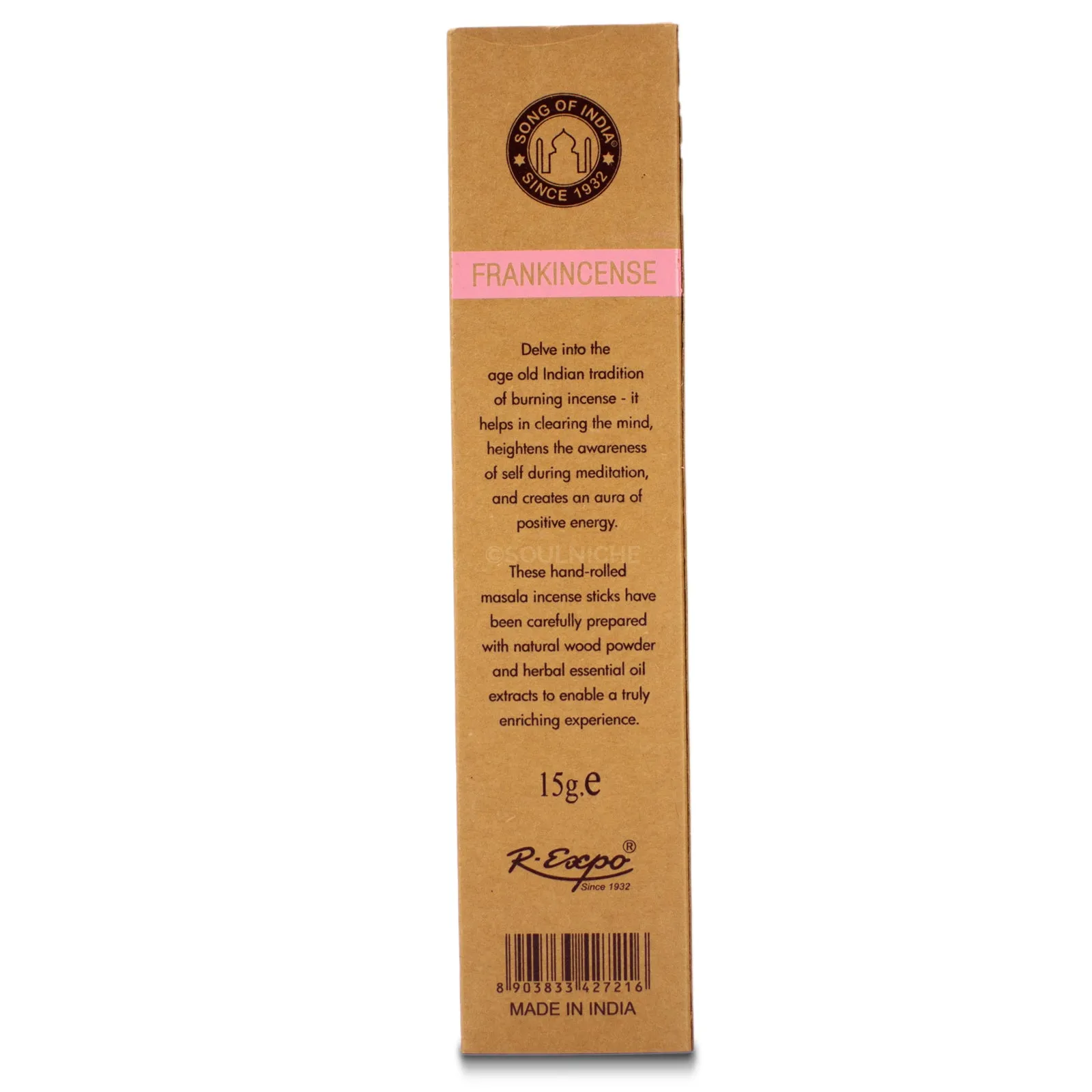 Organic Goodness - Frankincense Incense Sticks